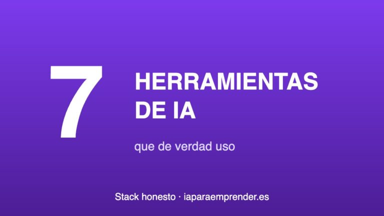 7 herramientas de IA que uso para mi blog